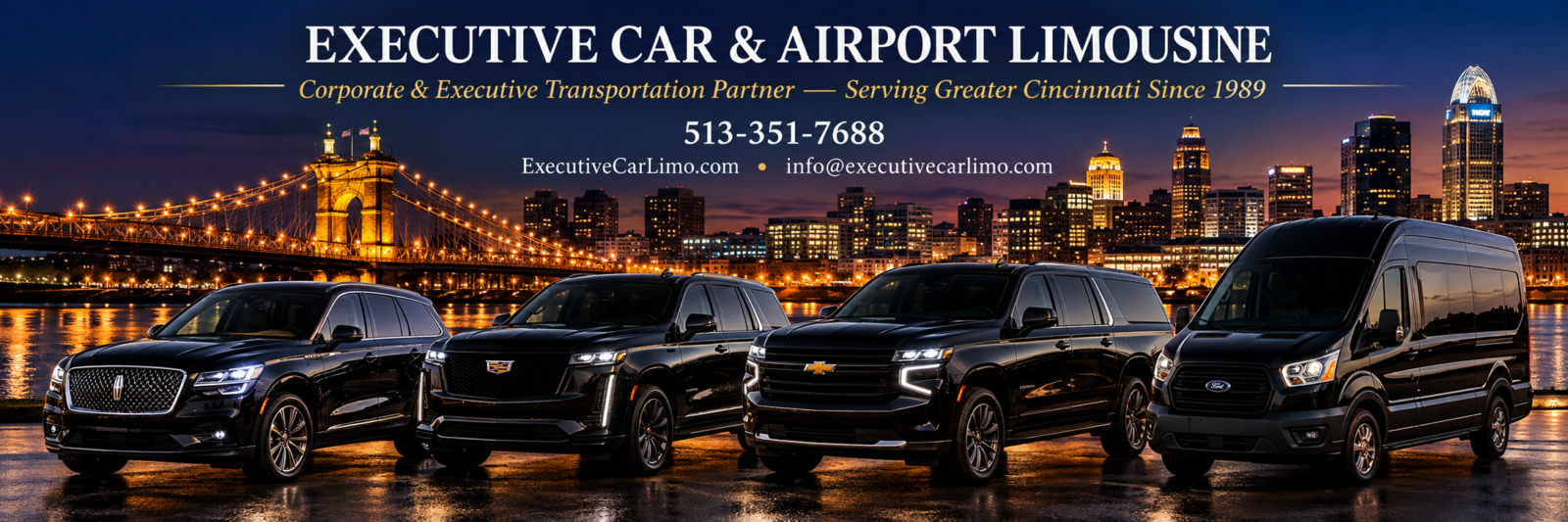 Executive Car & Airport Limousine logo