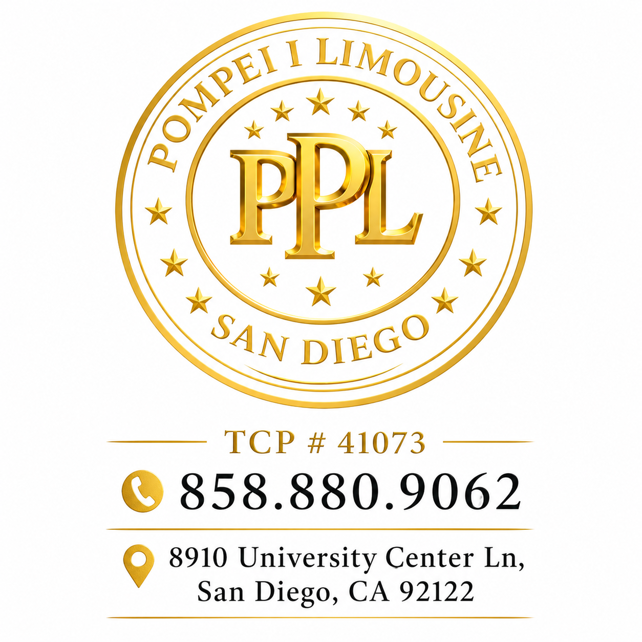 Pompeii Limousine LLC logo