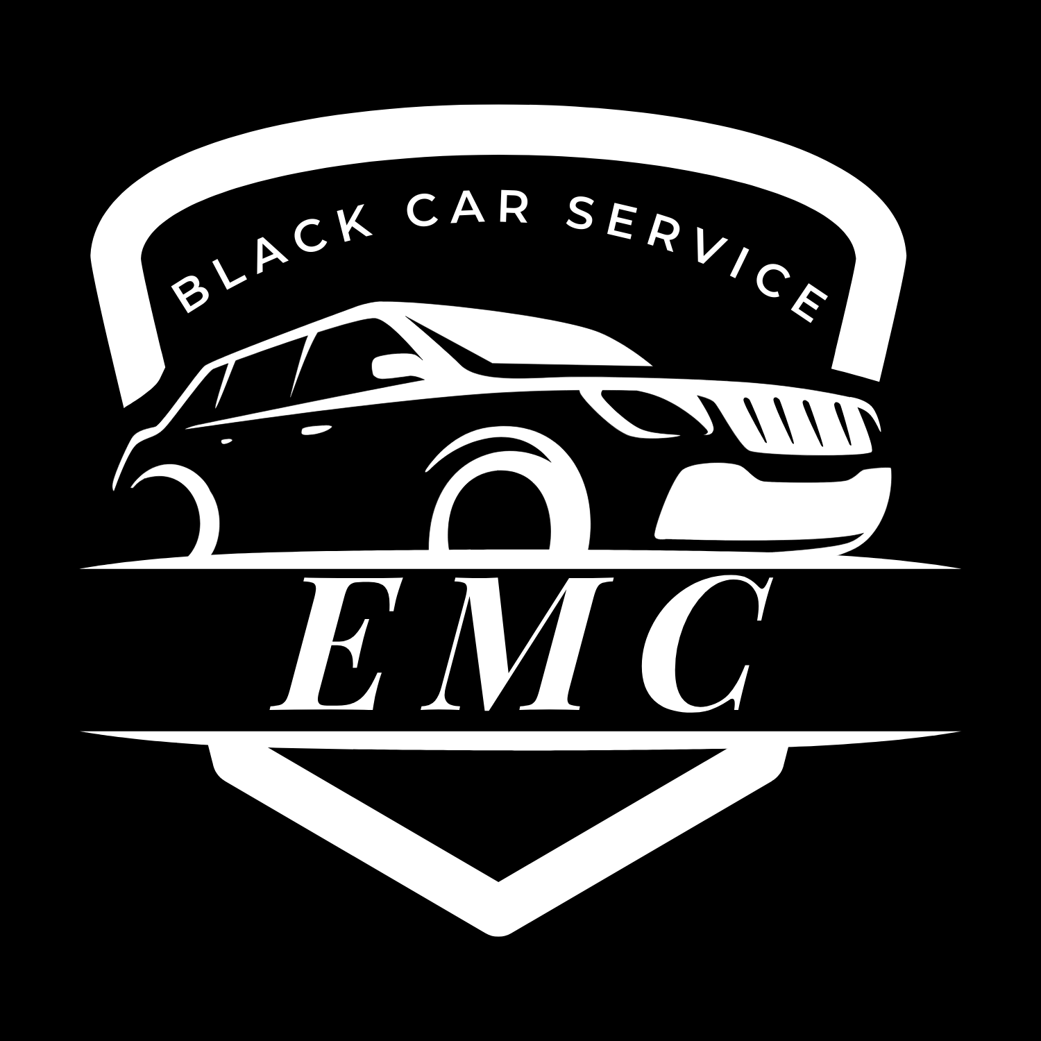 EMC Black Car Service logo