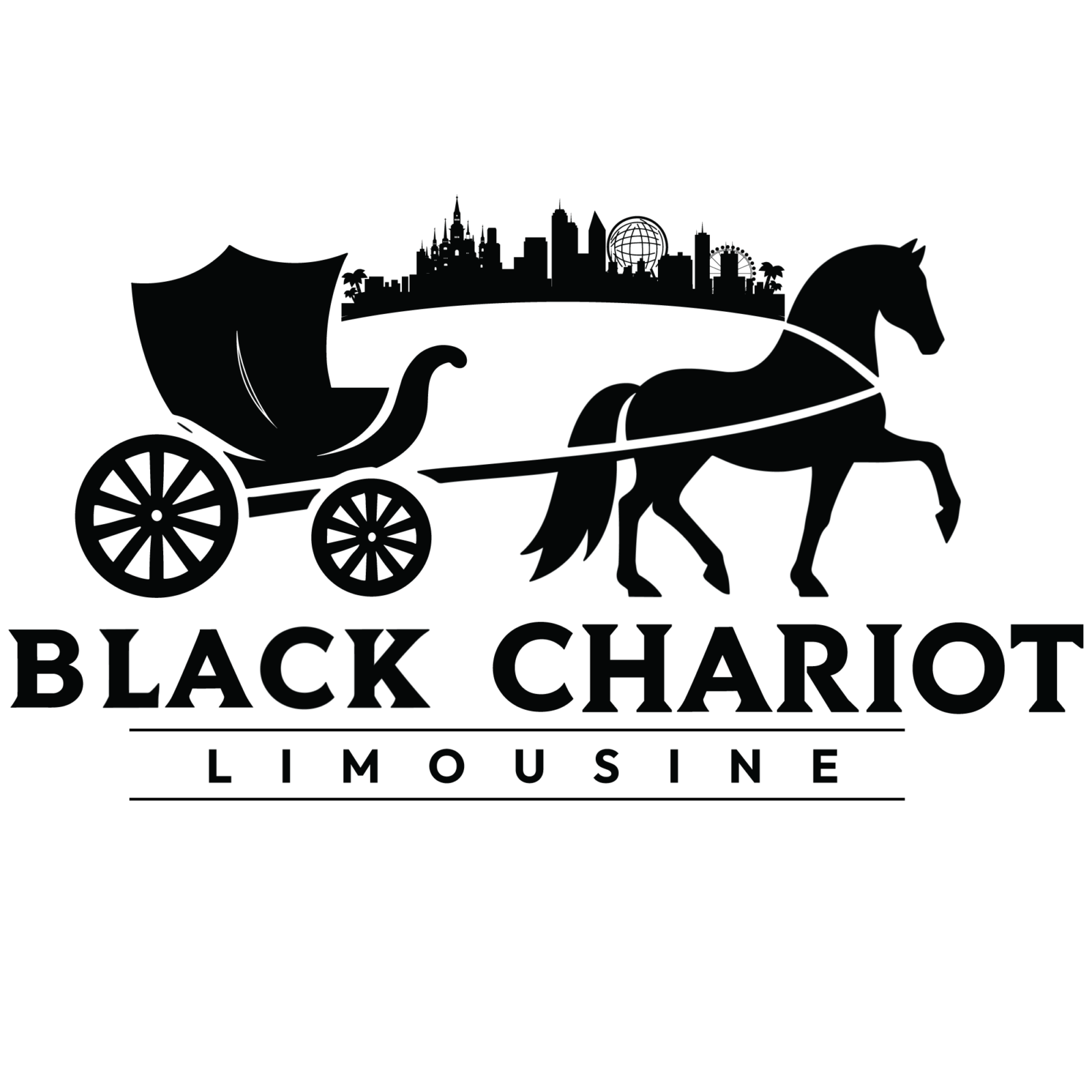 Black Chariot Limousine logo