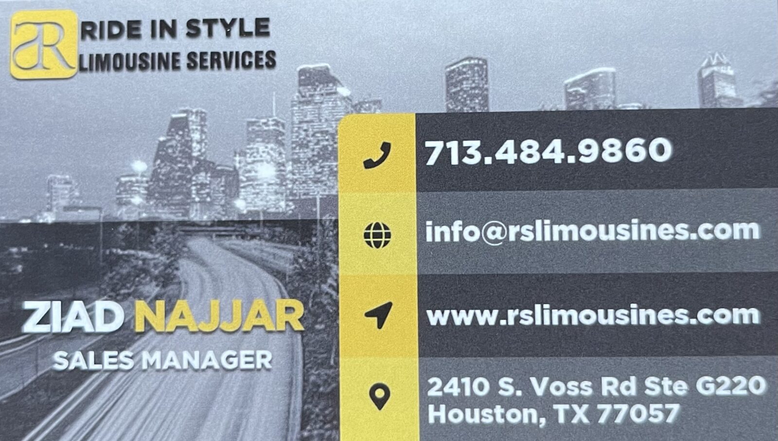 Ride in Style Limousine LLC logo